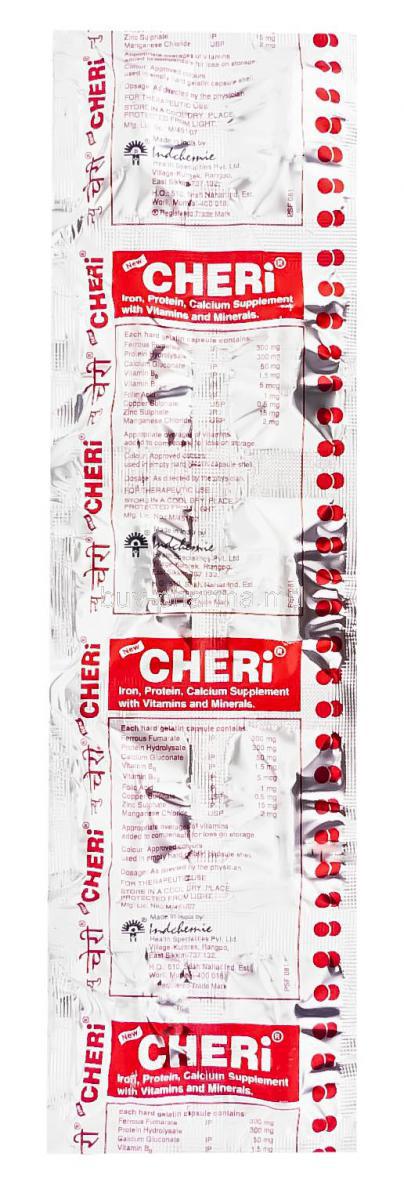 Cheri, Multi-Vitamins Capsule