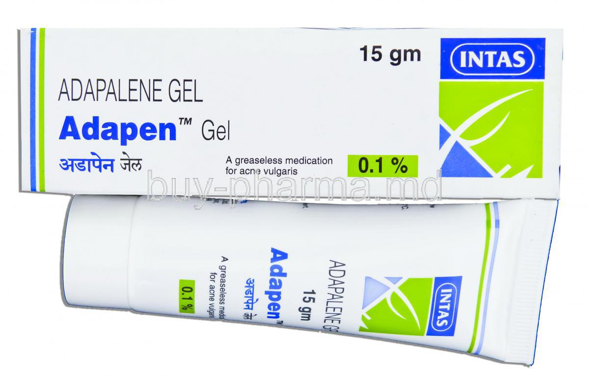Adapalene Topical , Generic  Differin,  Adiff 0.1% Gel (Innova/intas)