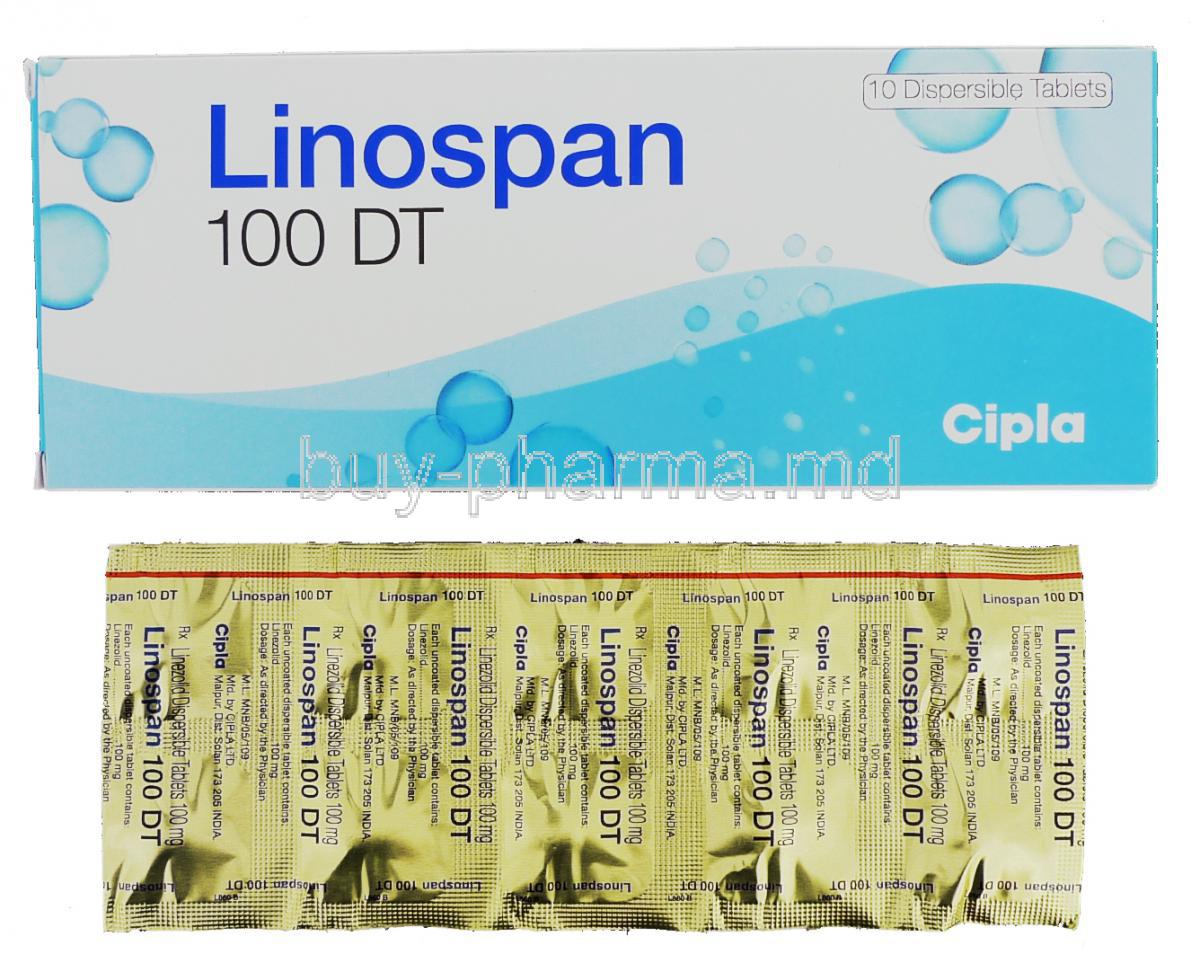 Linospan DT, Generic Zyvox, Linezolid Dispersible Tablet