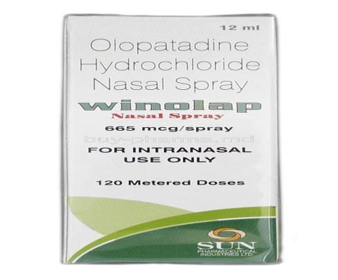 Winolap 120MD, Generic Patanase, Olopatadine hydrochloride