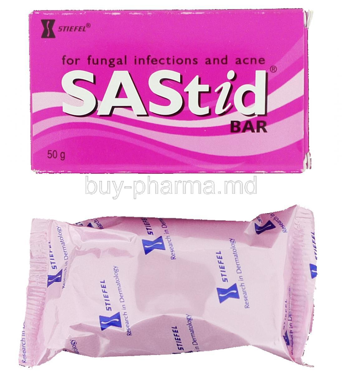 Sastid , Salicylic acid/ Sulphur precipitated 50 gm Soap Bar