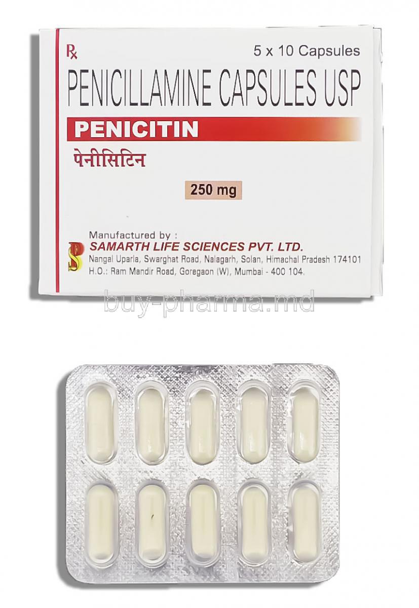 Penicitin Penicillamine 250 mg