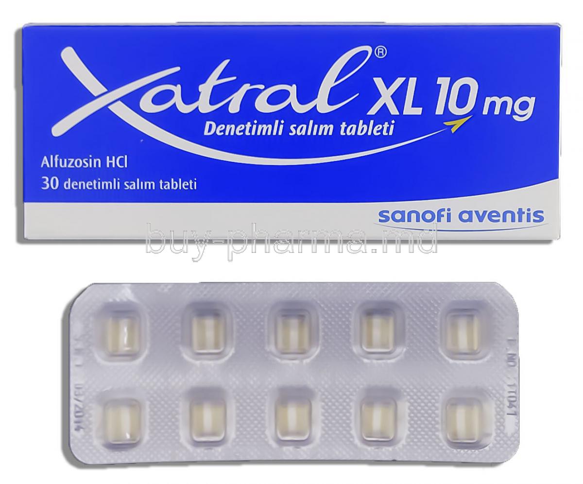 Xatral XL, Alfuzosin 10 mg
