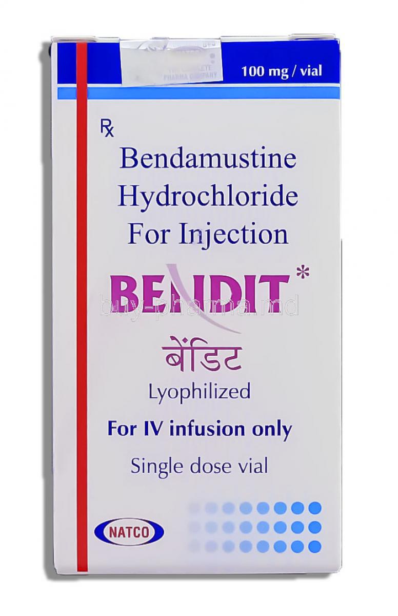 Bendit, Generic Treanda, Bendamustin 100 mg Injection