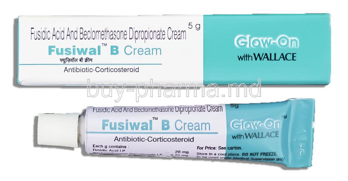 Fusiwal B Cream, Fusidic Acid / Beclomethasone  Cream