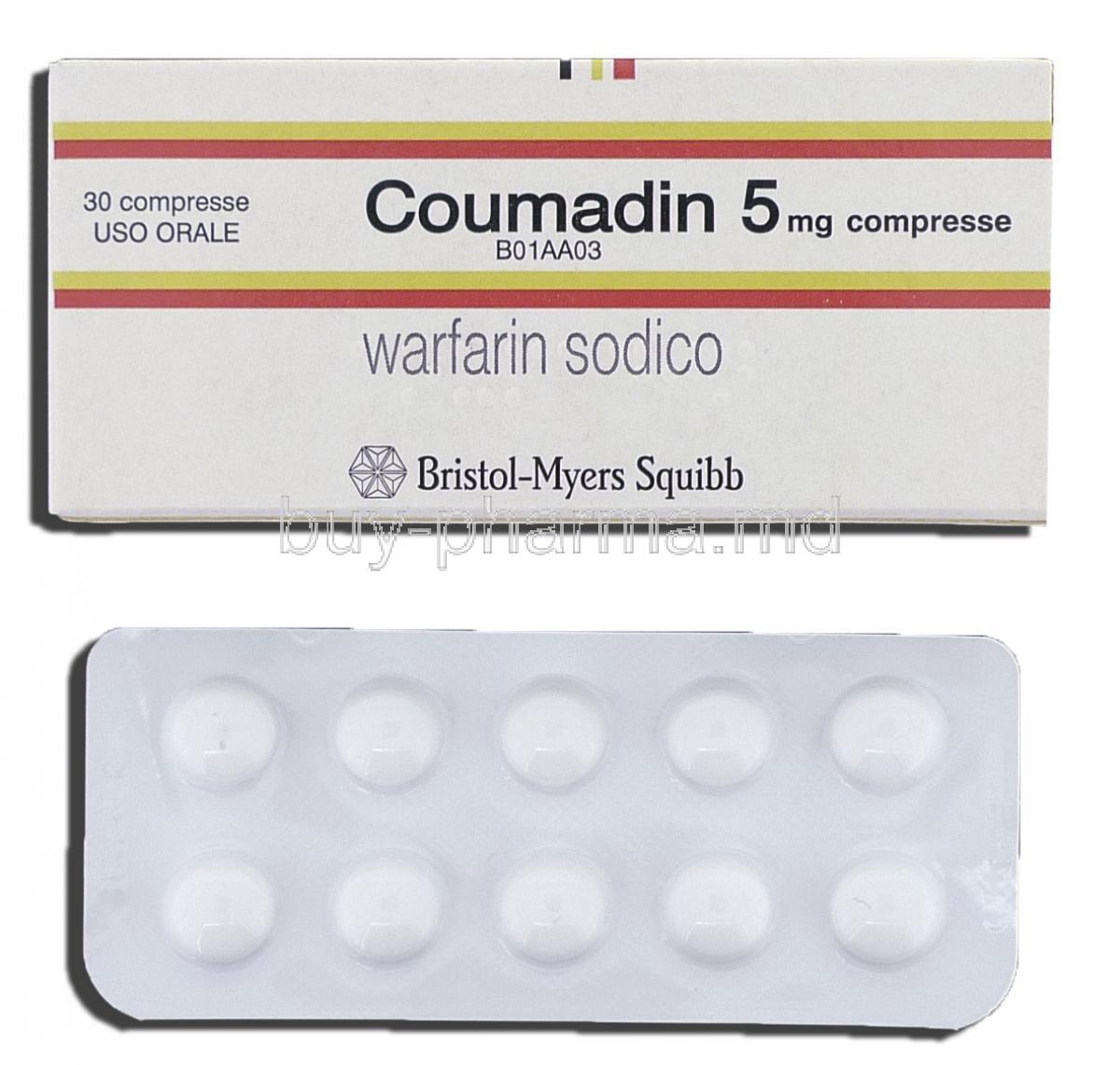 Coumadin 5 mg