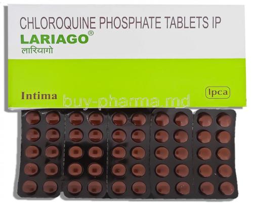 Lariago, Generic Nivaquine,  Chloroquine Sulphate 250 Mg Tablet (Ipca)