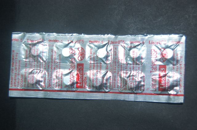 Generic  Prinivil, Lisoril, Lisinopril  5 mg Tablet  (IPCA Laboratories)