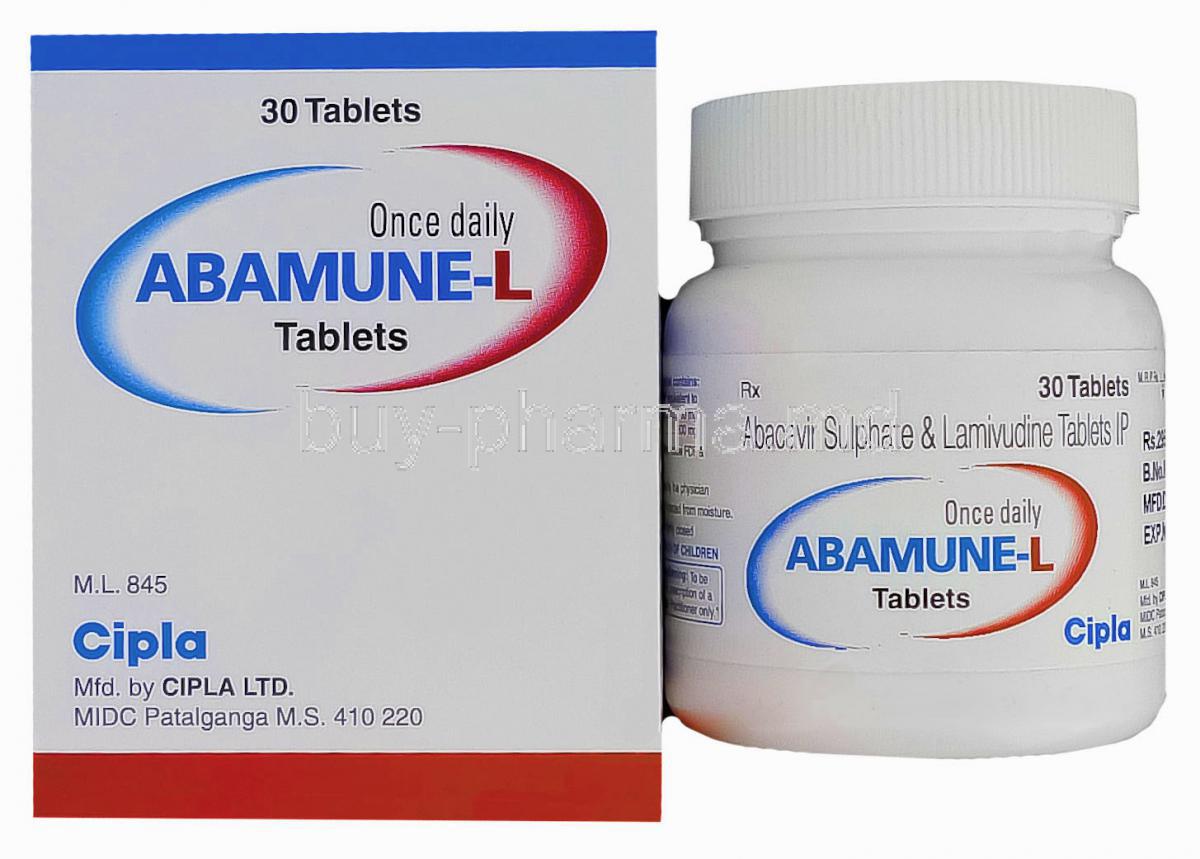 Abamune L, Abacavir/ Lamivudine information sheet 1