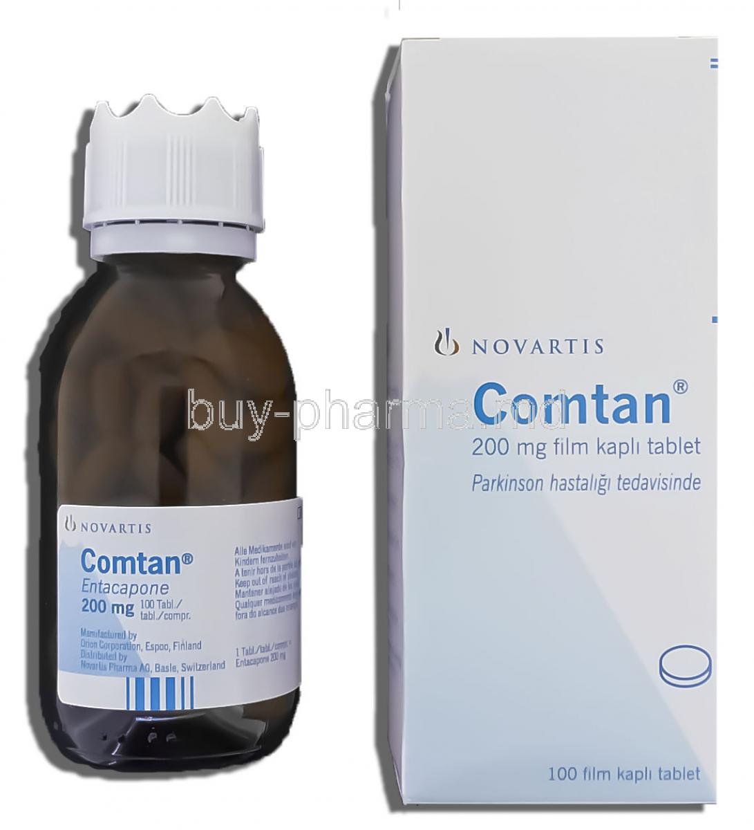 Comtan, Entacapone 200 mg