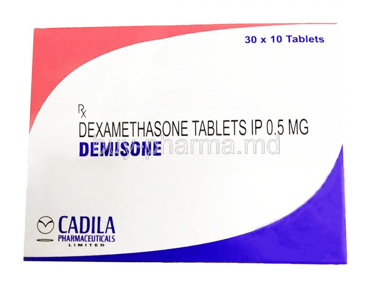 Demisone, Dexamethasone 0.5mg, Box