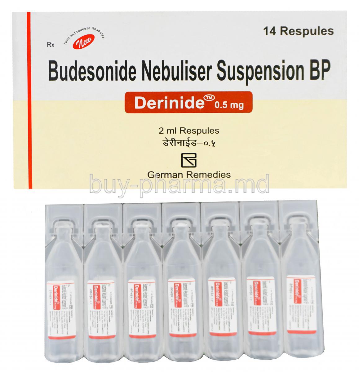购买布地奈德 Derinide Respules Budecort Budesonide Online Buy Pharma Md