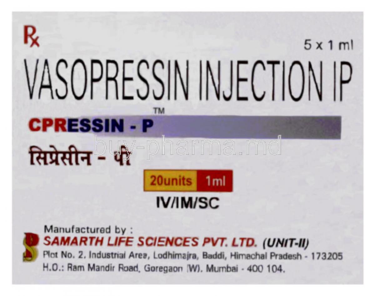 Cpressin P, Vasopressin Injection (Samarth)