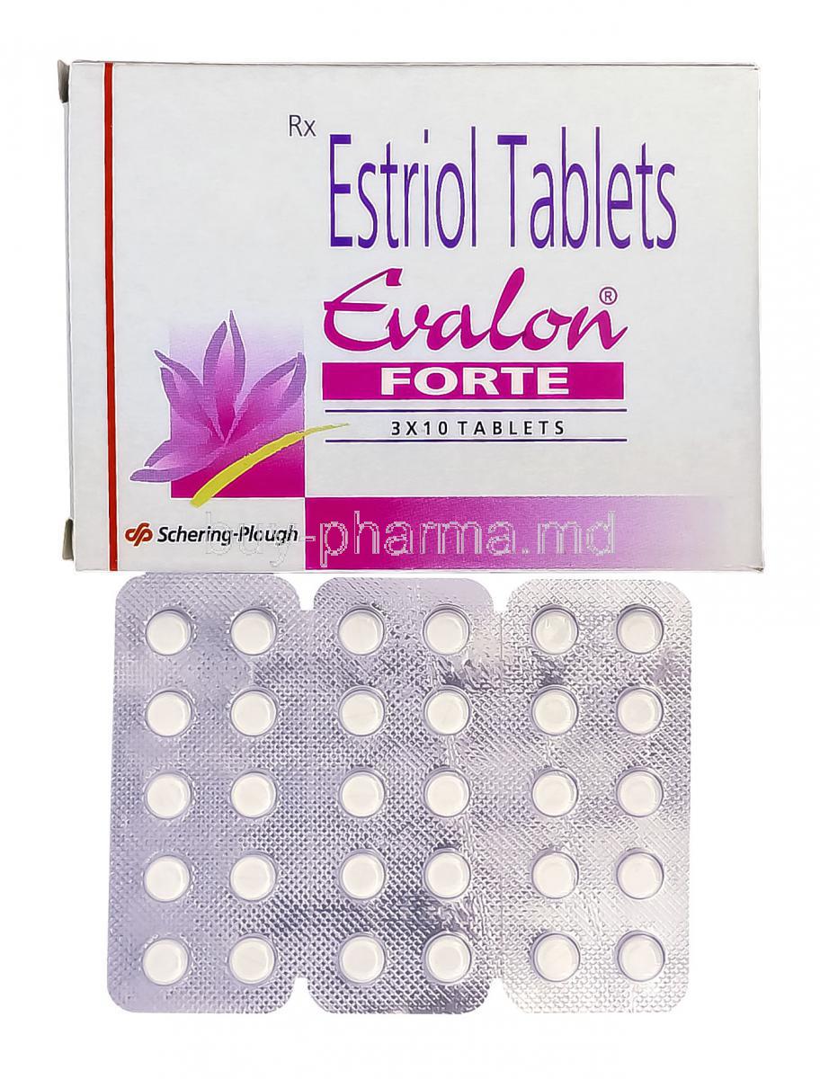 Evalon Forte, Estriol 2mg