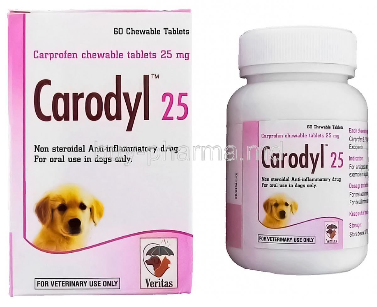 Carodyl, Carprofen 25 Mg