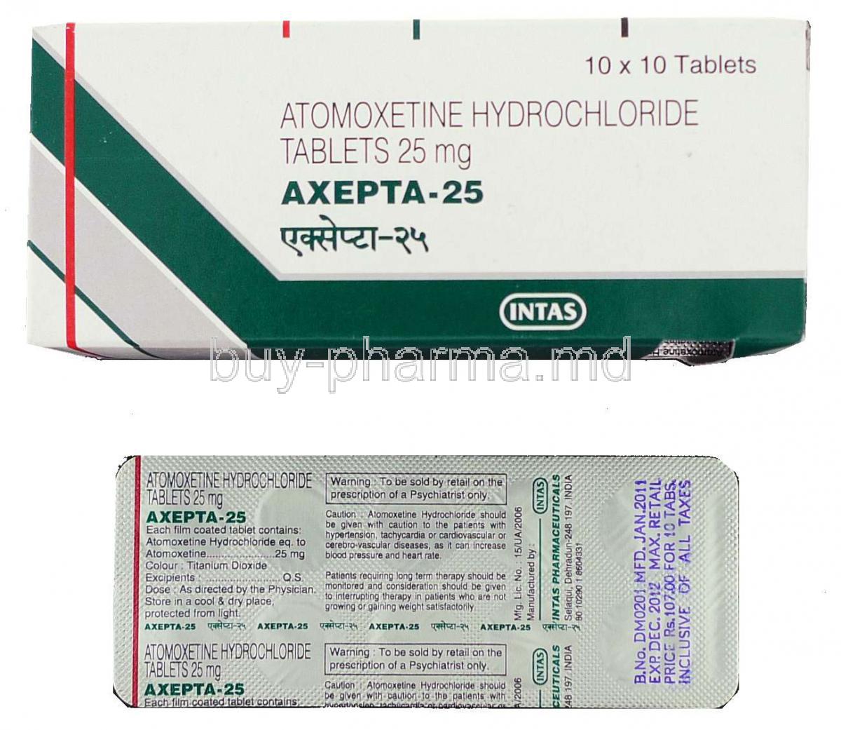 Generic Strattera Price