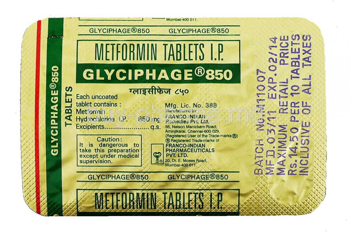 glucophage generic