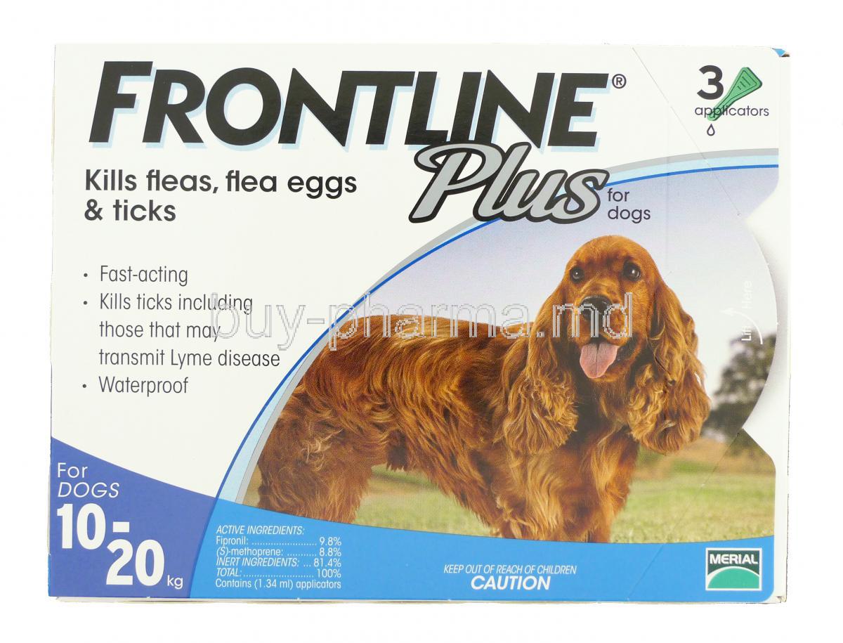 Frontline Plus for Dog 1.34ml for Medium Dog (10-20kg)