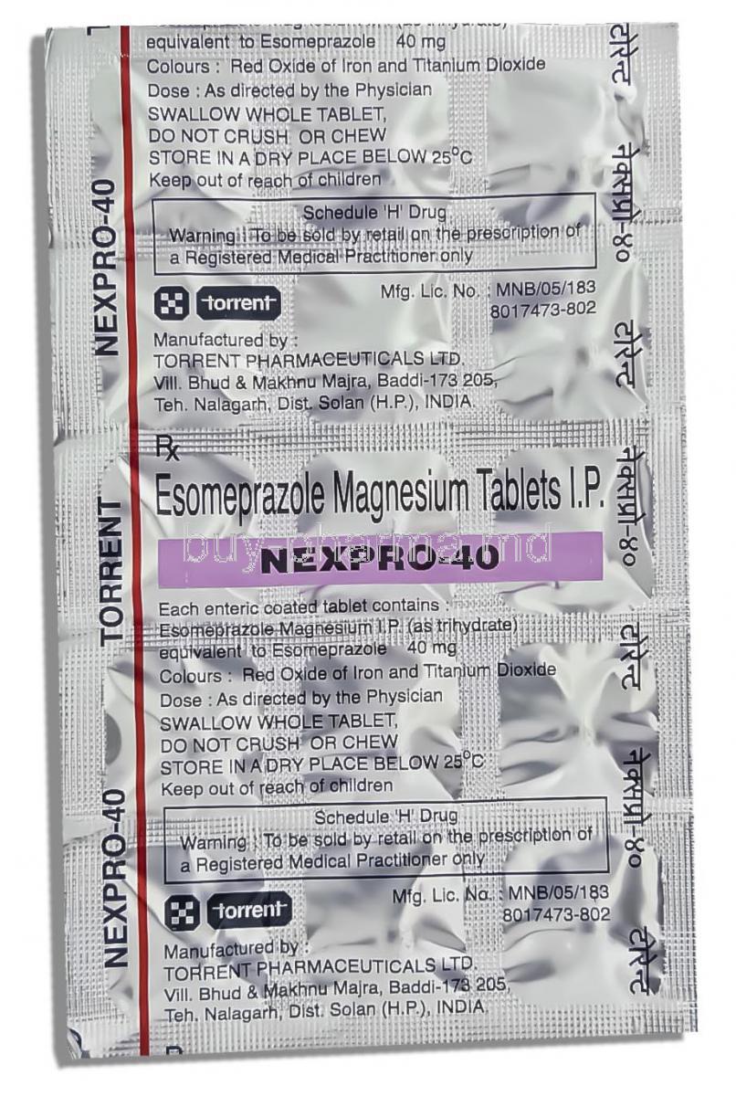 Buy Esomeprazole ( Generic Nexium ) Online