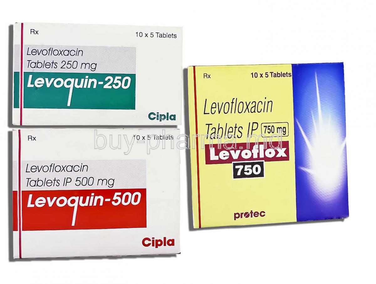 Levogo, Generic Levaquin,  Levofloxacin 250 Mg Tablet (German Remedies)