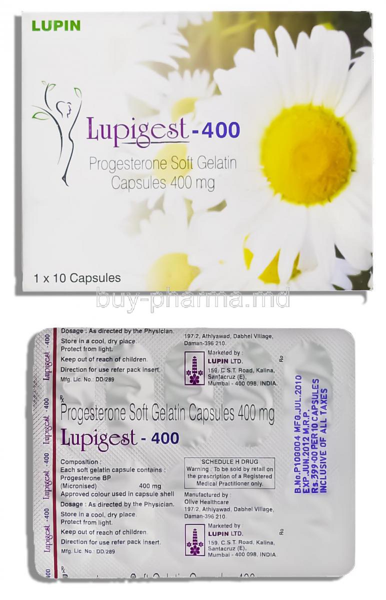 Hormorin, Generic Prometrium,  Micronized Progesterone 100 Mg Capsule (Elder Pharma)