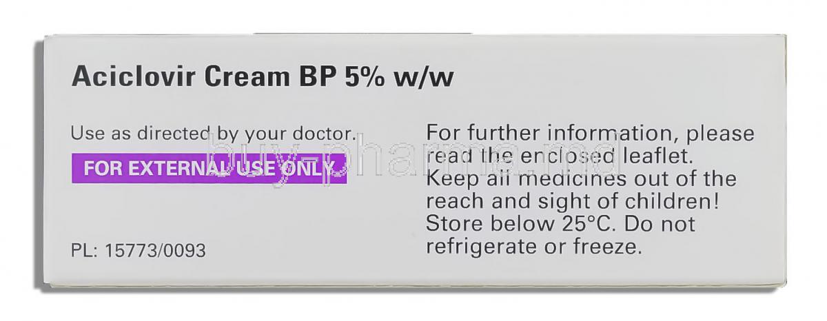 acyclovir cream generic