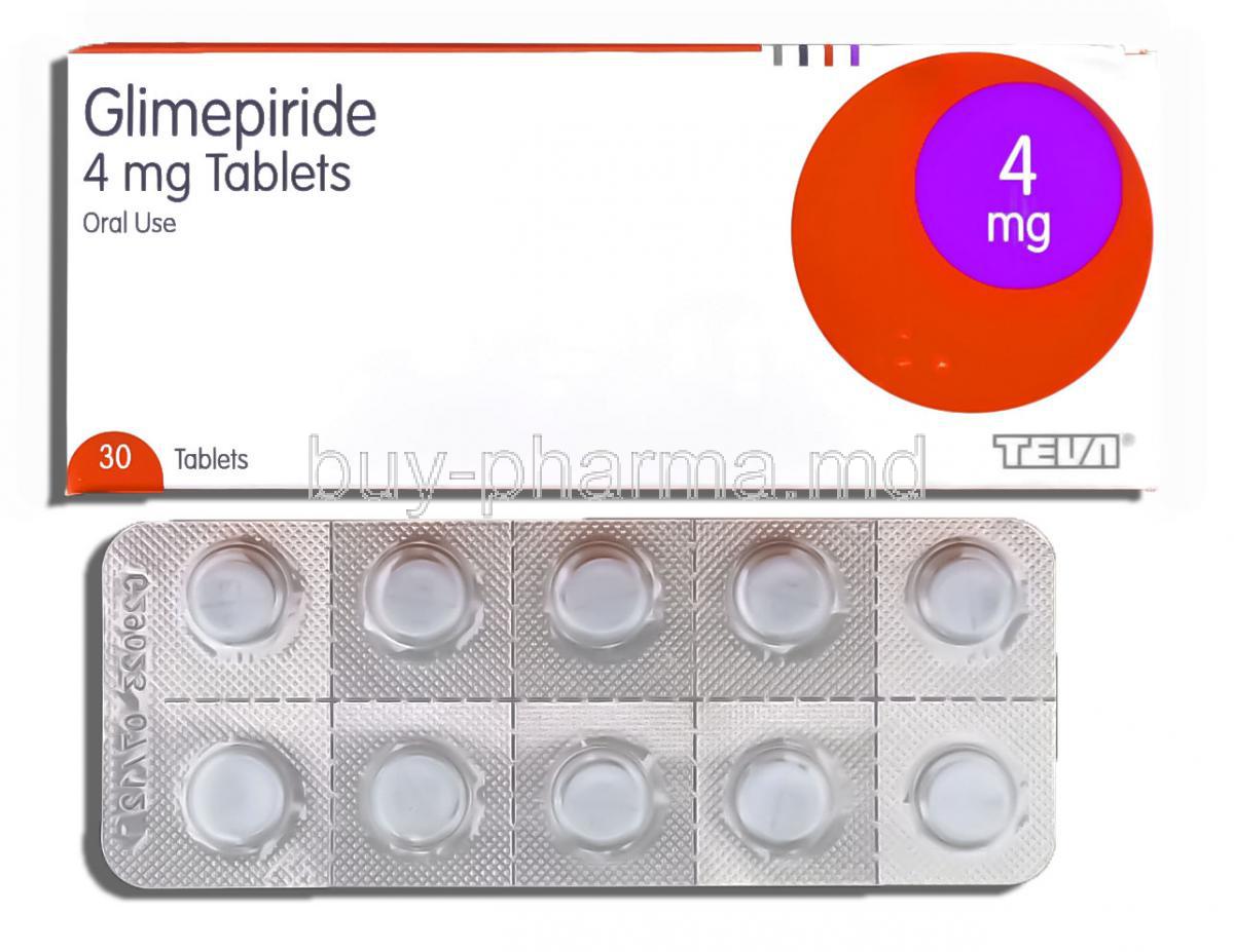 Glimepiride  4 mg