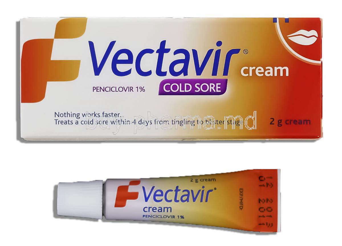 Vectavir, Generic Denavir, Penciclovir Cream