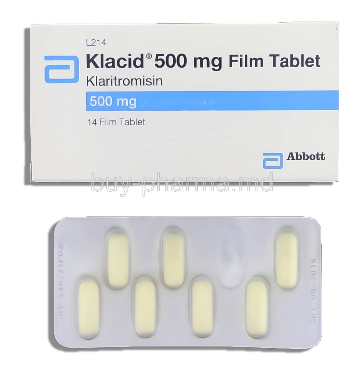 Klacid, Clarithromycin 500 mg