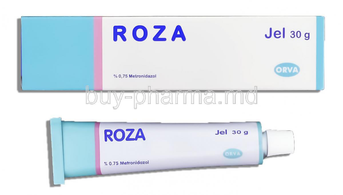 Roza, Generic Metrogel, Metronidazole 0.75% 30 gm