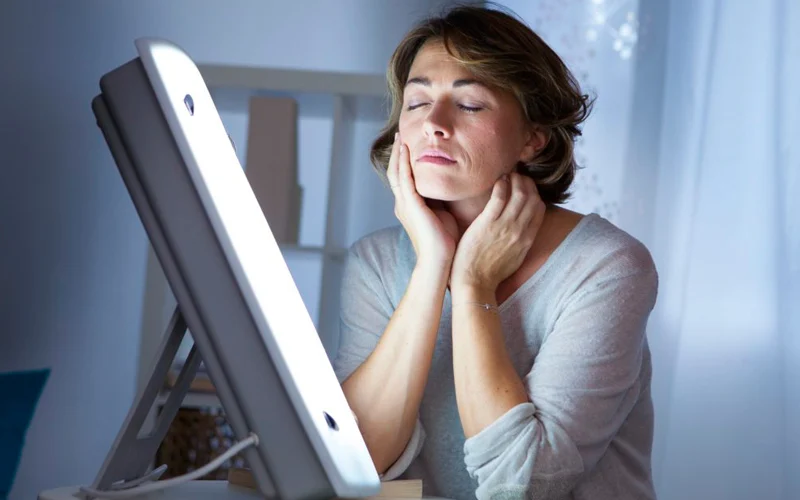 person with drowsiness