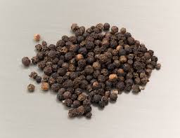 whole black pepper 