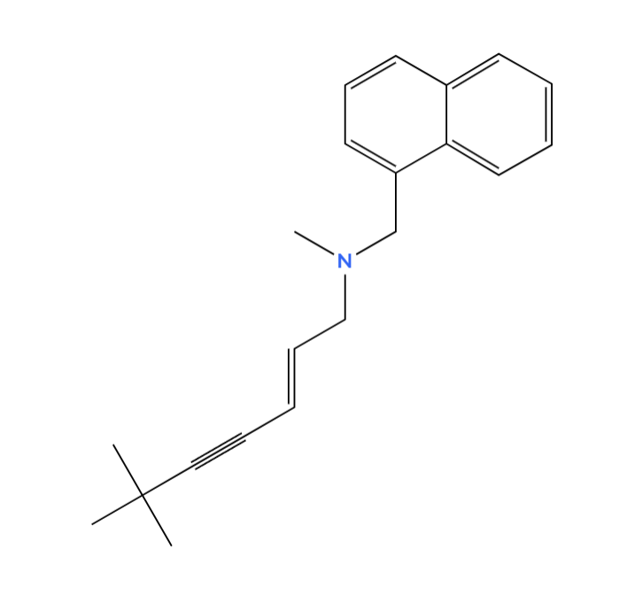 chemical composition of terbinafine