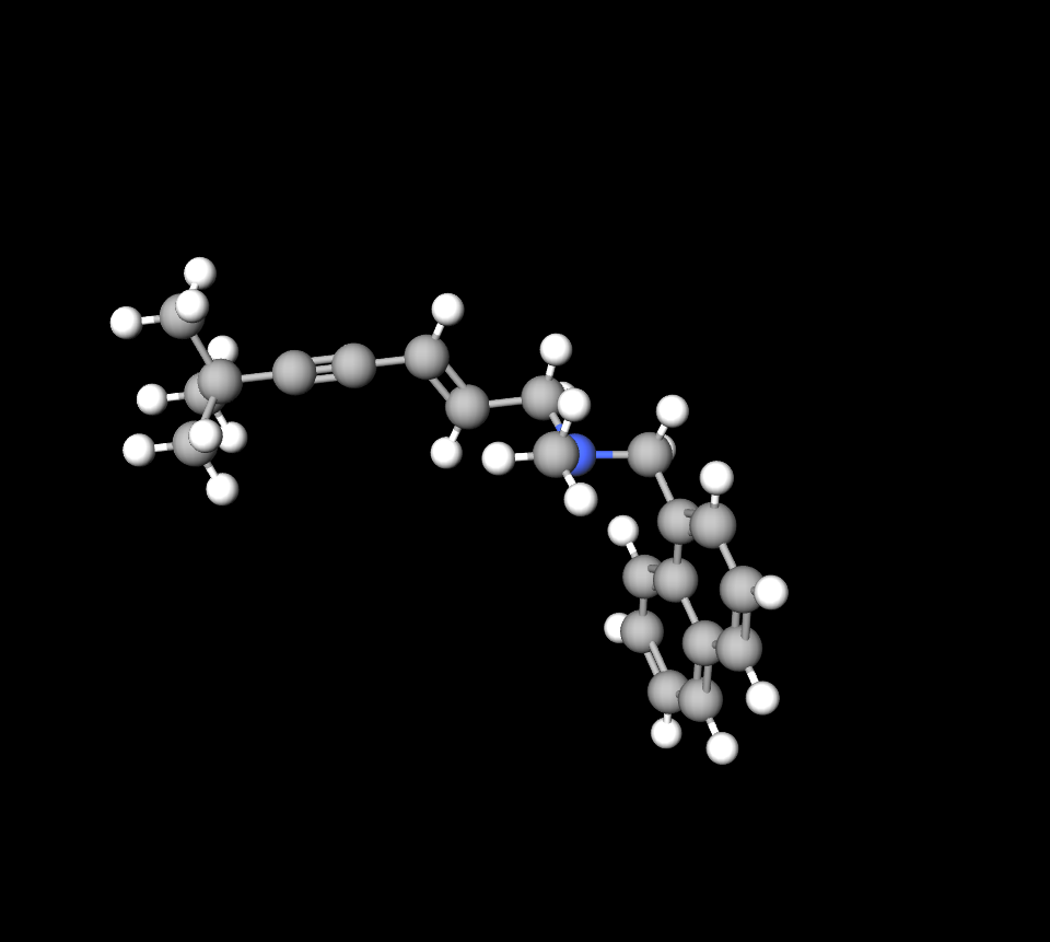 Terbinafine Hydrochloride molecule