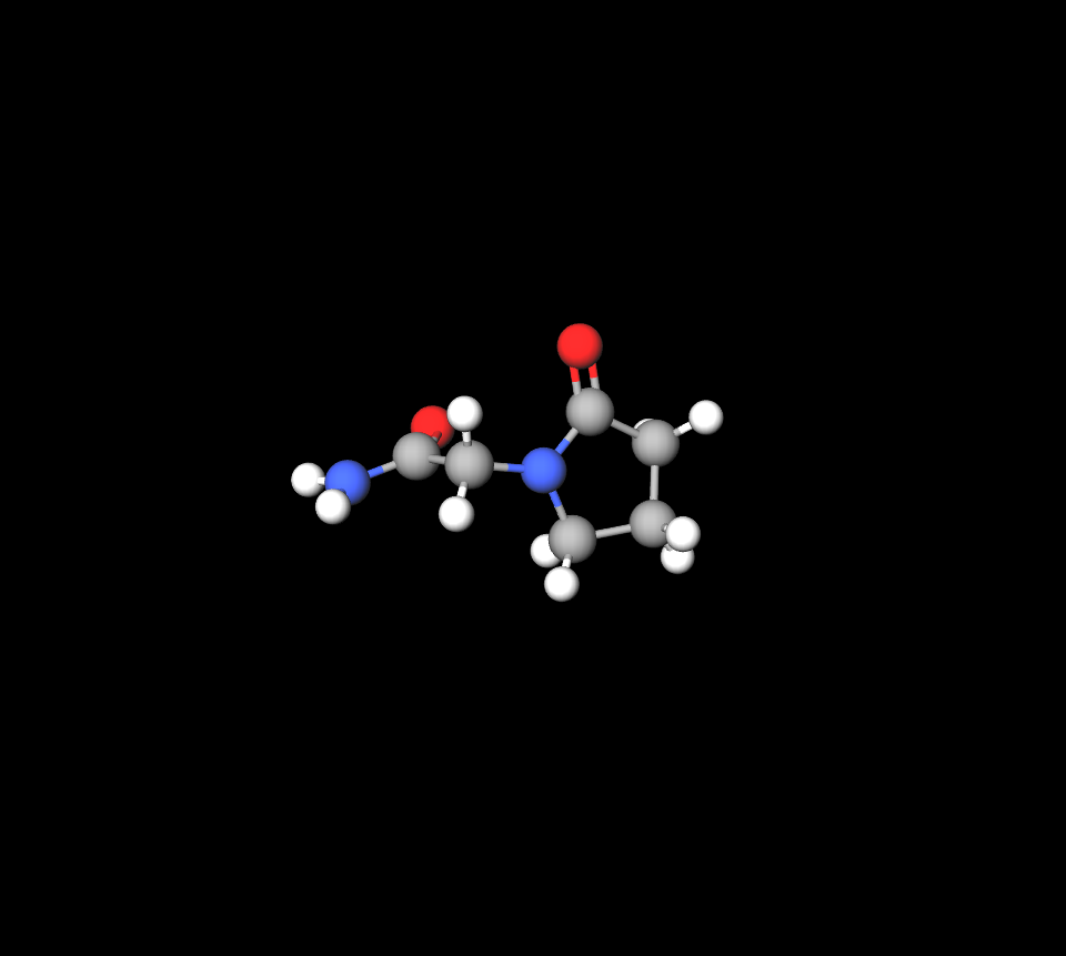 Piracetam molecule