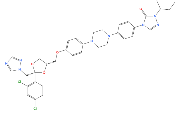 Itraconazole chemical composition
