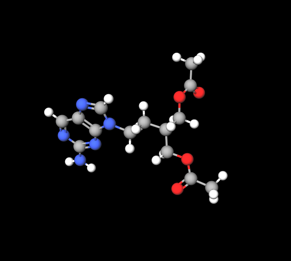 Famciclovir Structure