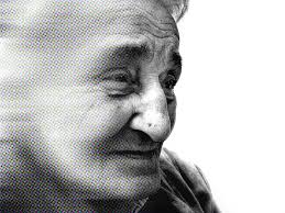 old woman with dementia