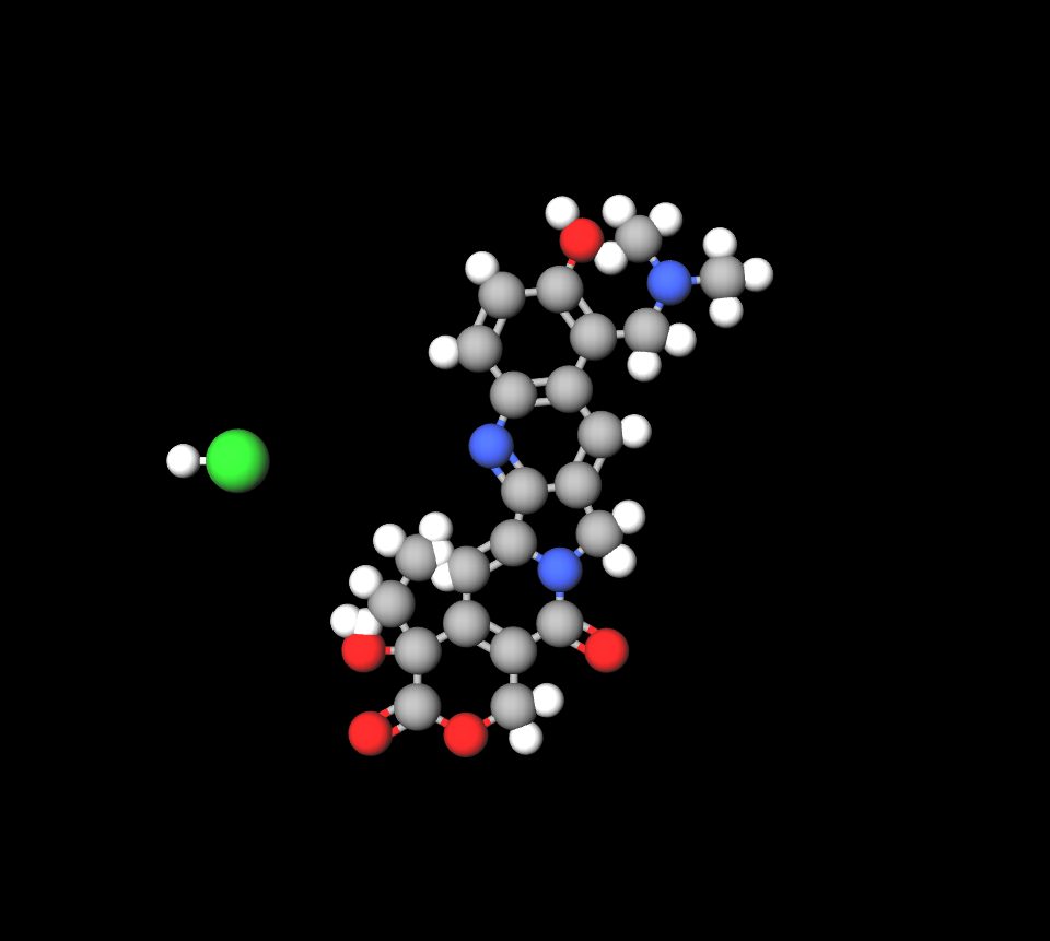 Topotecan molecule