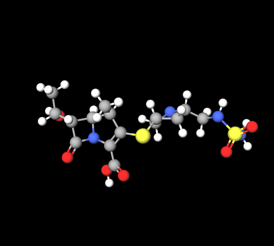 Doripenem molecule