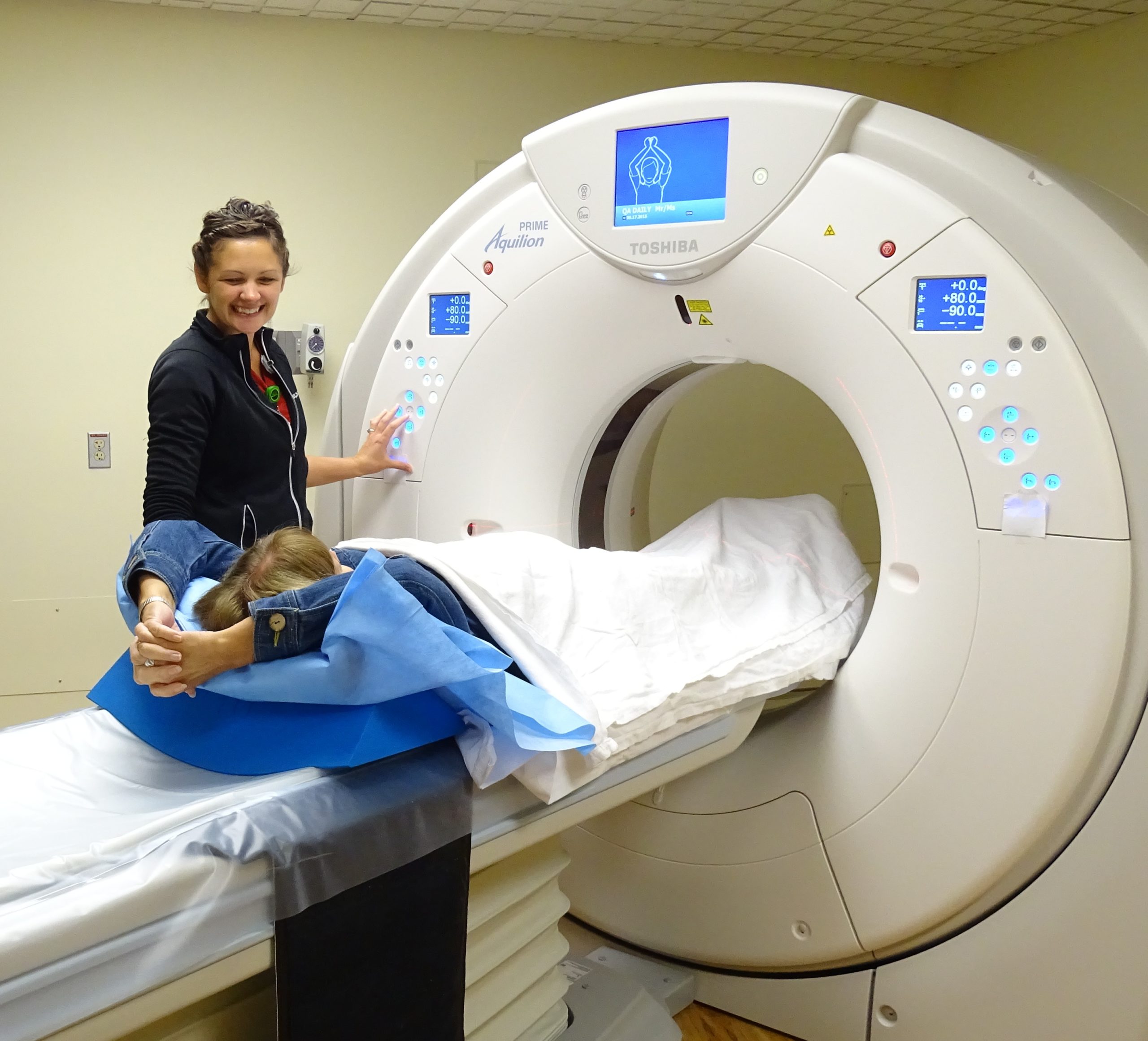 mri imaging of patient with cancer