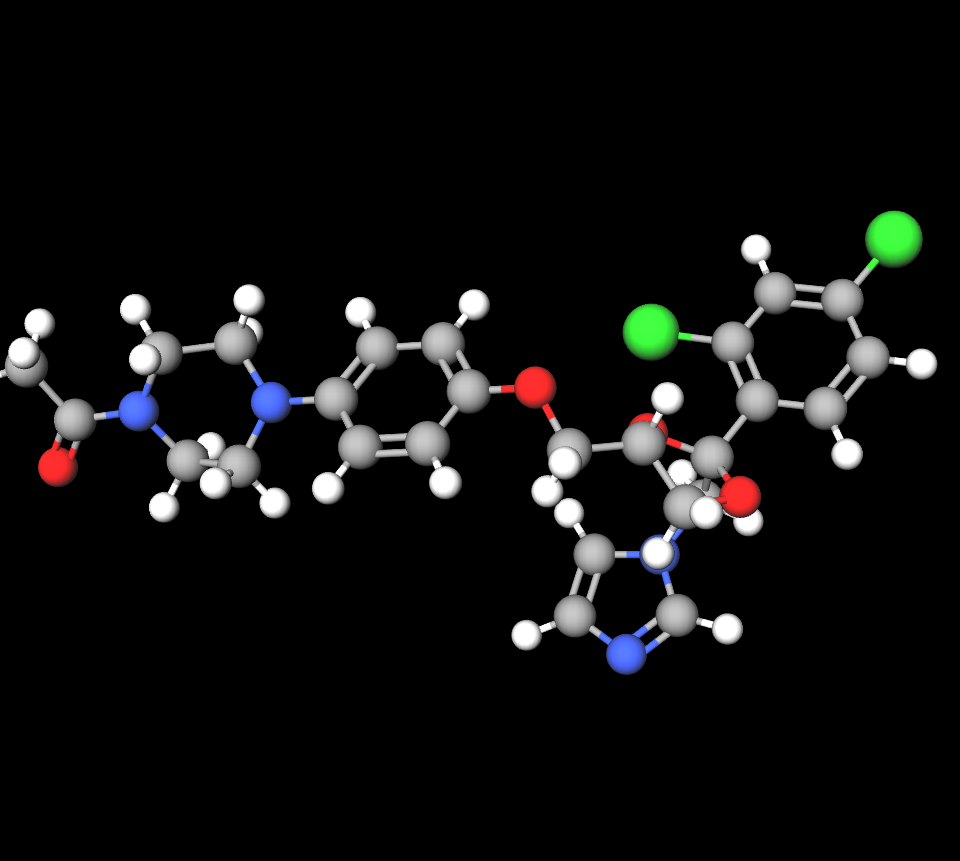 Ketoconazole molecule