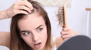 hair loss on brush