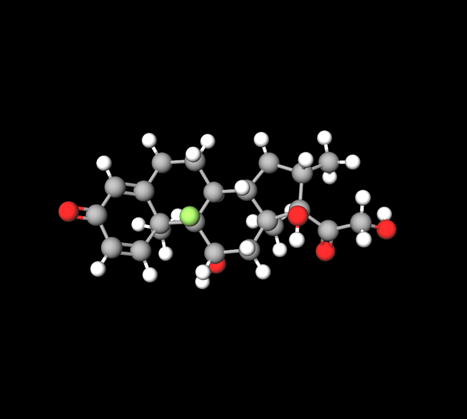 Betamethasone molecule