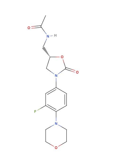 Linezolid Structure