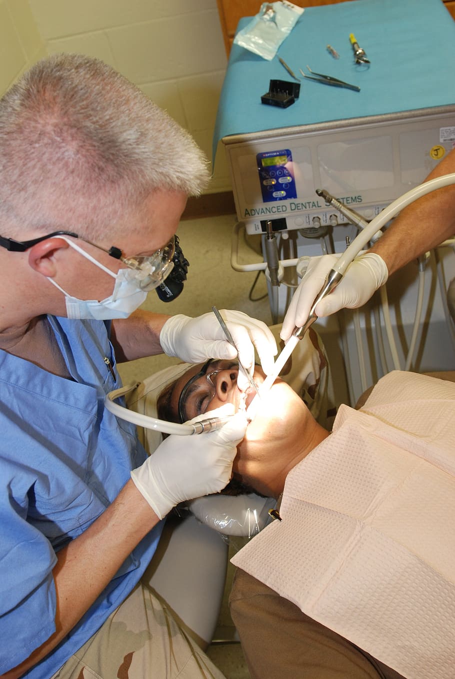 Dental procedure with Lignocaine