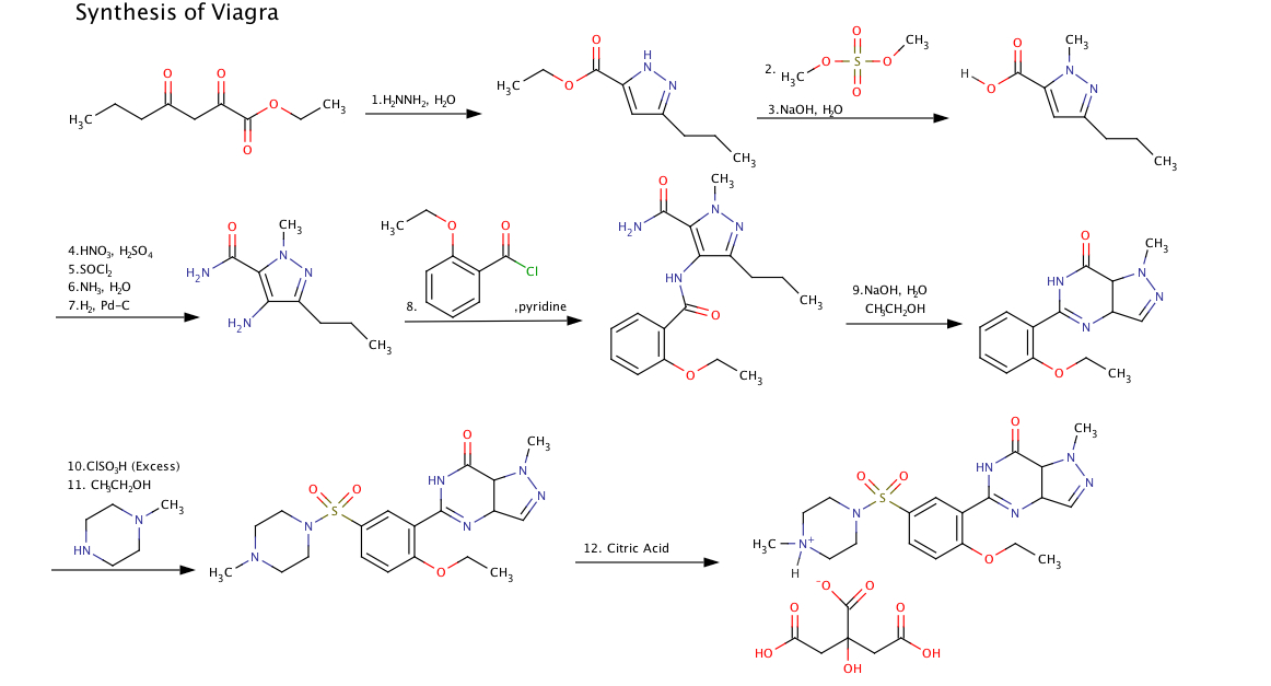 Synthesis of Viagra