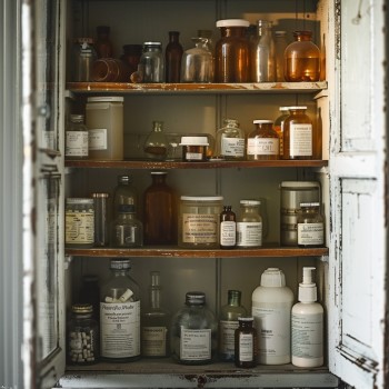 Medicine in Cupboard